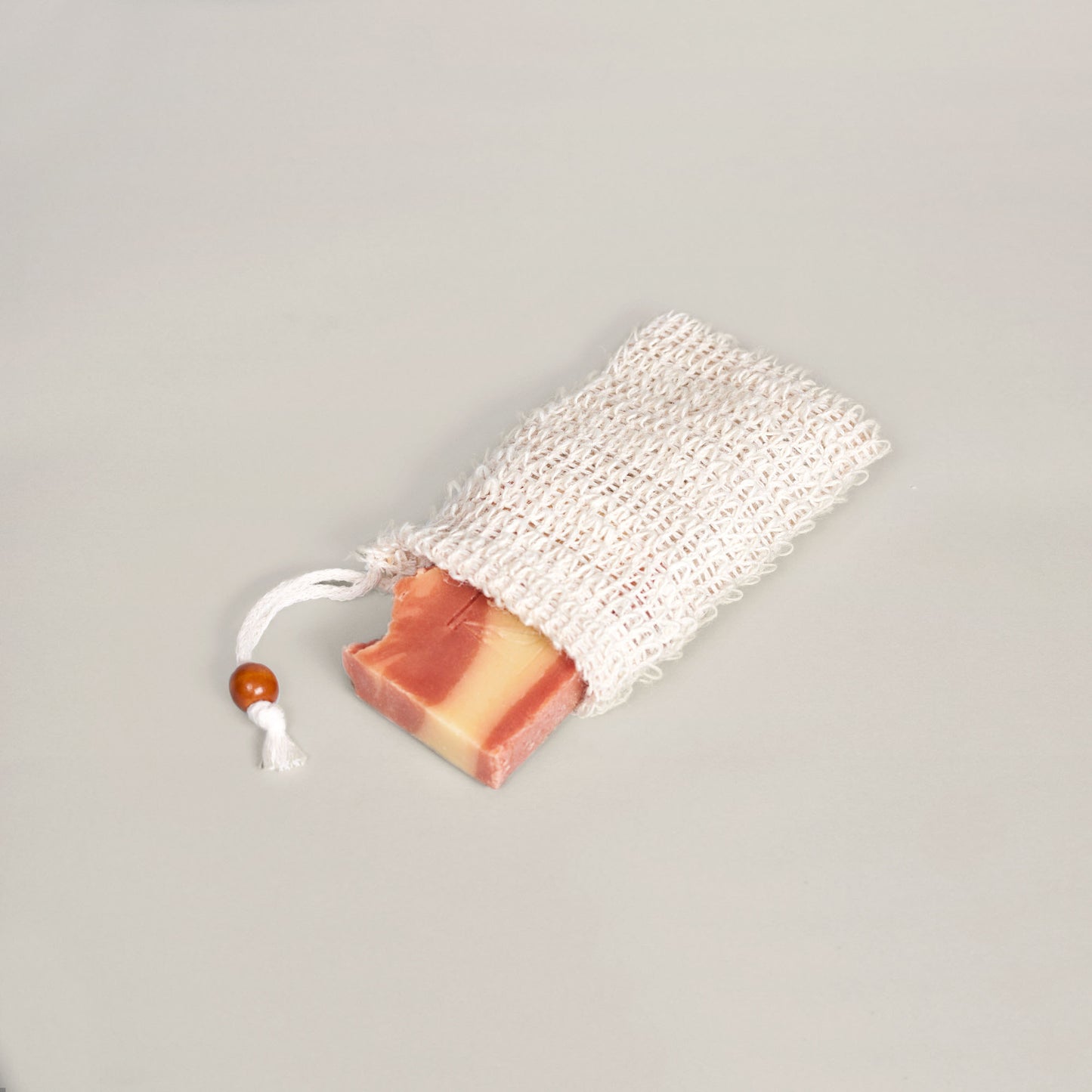 Saquito esponja para jabón