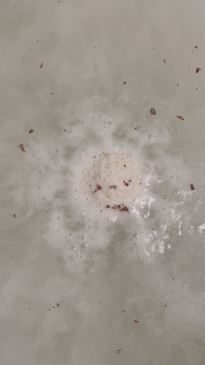 Bomba de baño lavanda